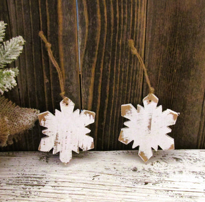 Wooden Snowflake - Rustic