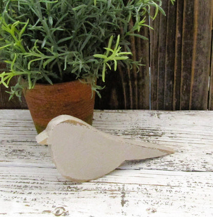 Wooden Bird - Rustic