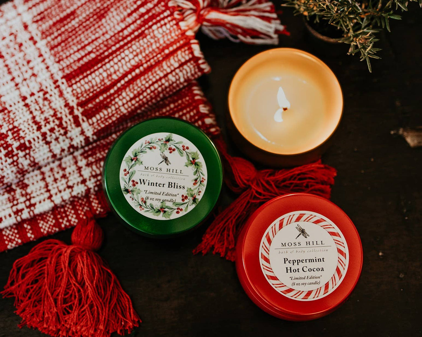 Soy Wax Candles, Seasonal 8 oz