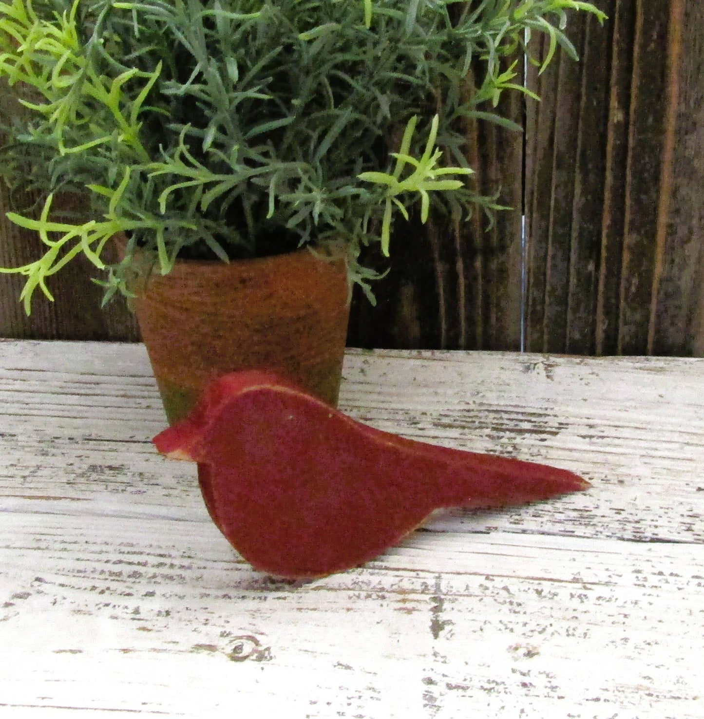 Wooden Bird - Rustic