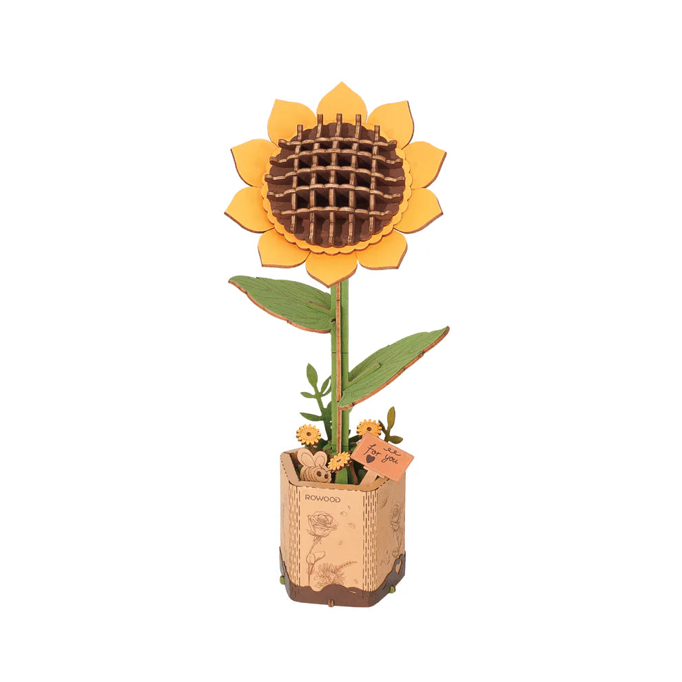 Sunflower Wooden Puzzle Kit