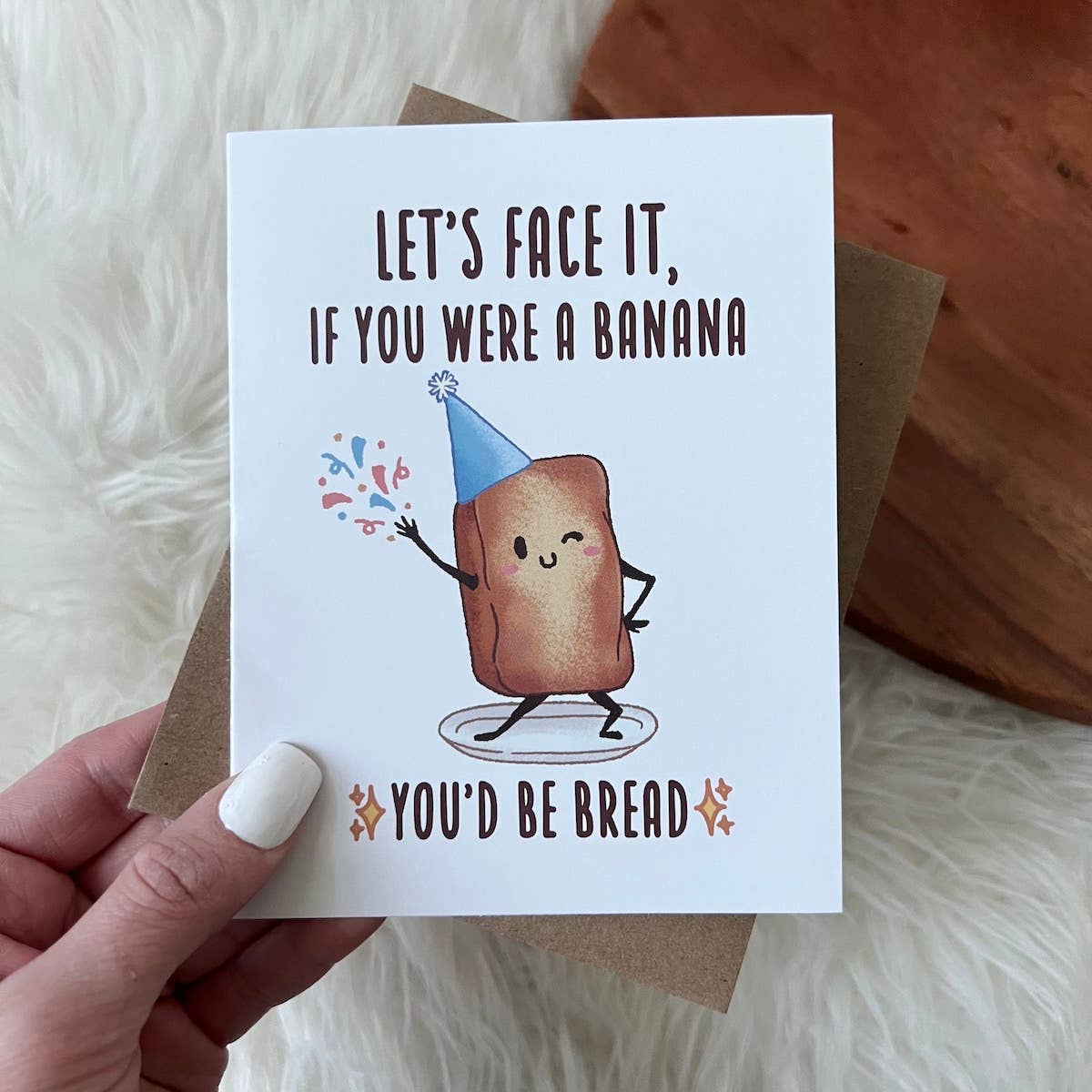 If You Were a Banana, Greeting Card