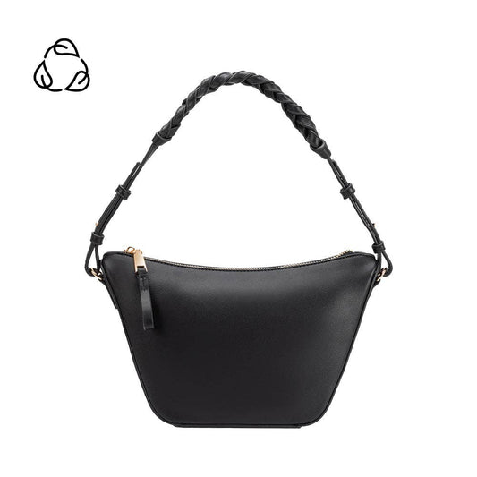 Audrina Crossbody Vegan Bag Black