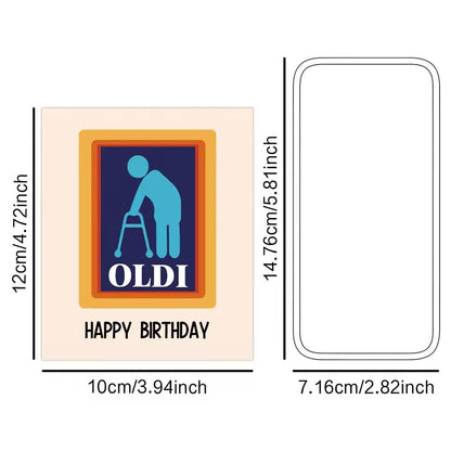 Oldi - Wine Bottle Label